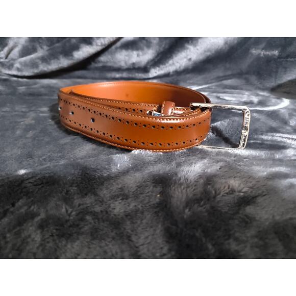 Brooks Brothers Genuine Leather Made in Italy Men's 38 - Picture 1 of 10